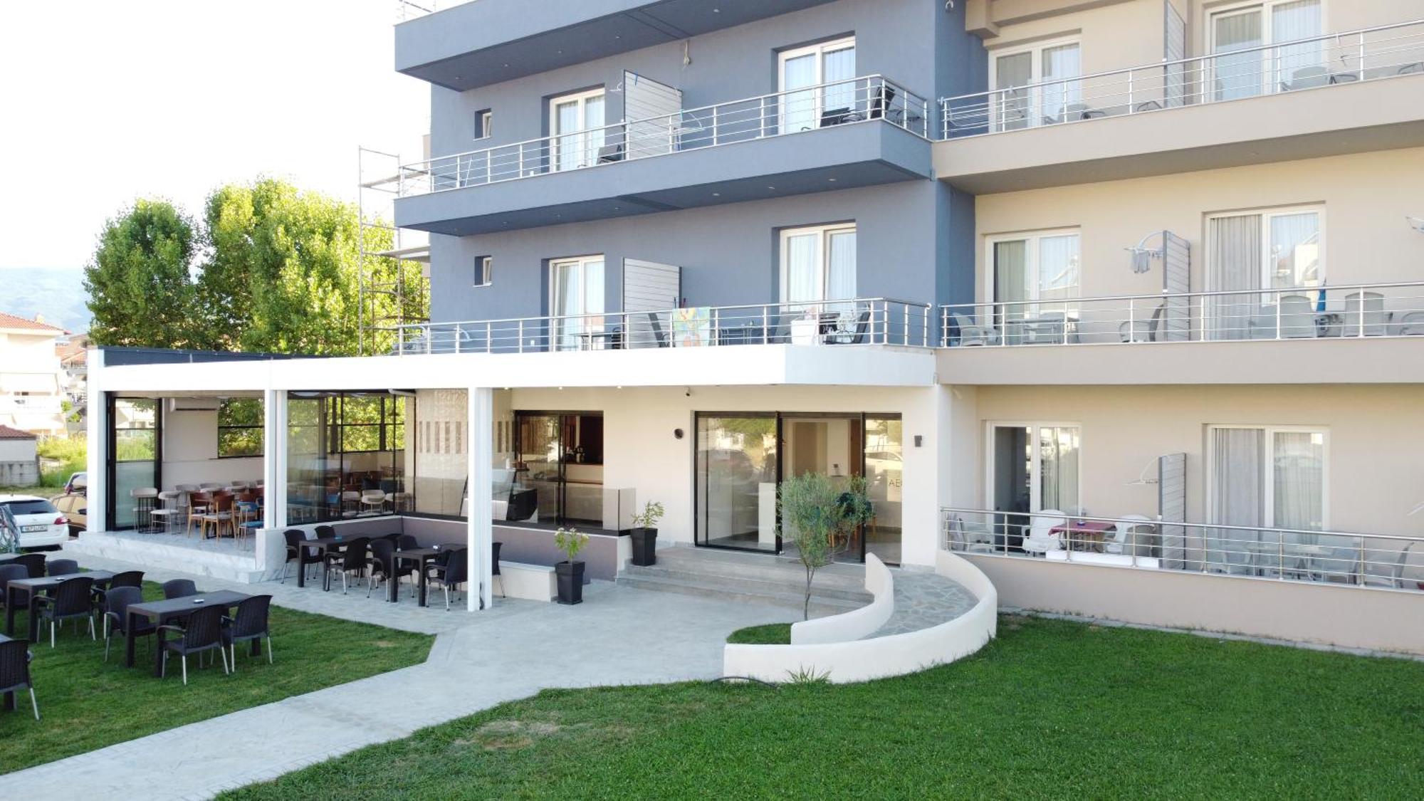 Aegean Blue Apartments & Suites Leptokaria Exteriér fotografie