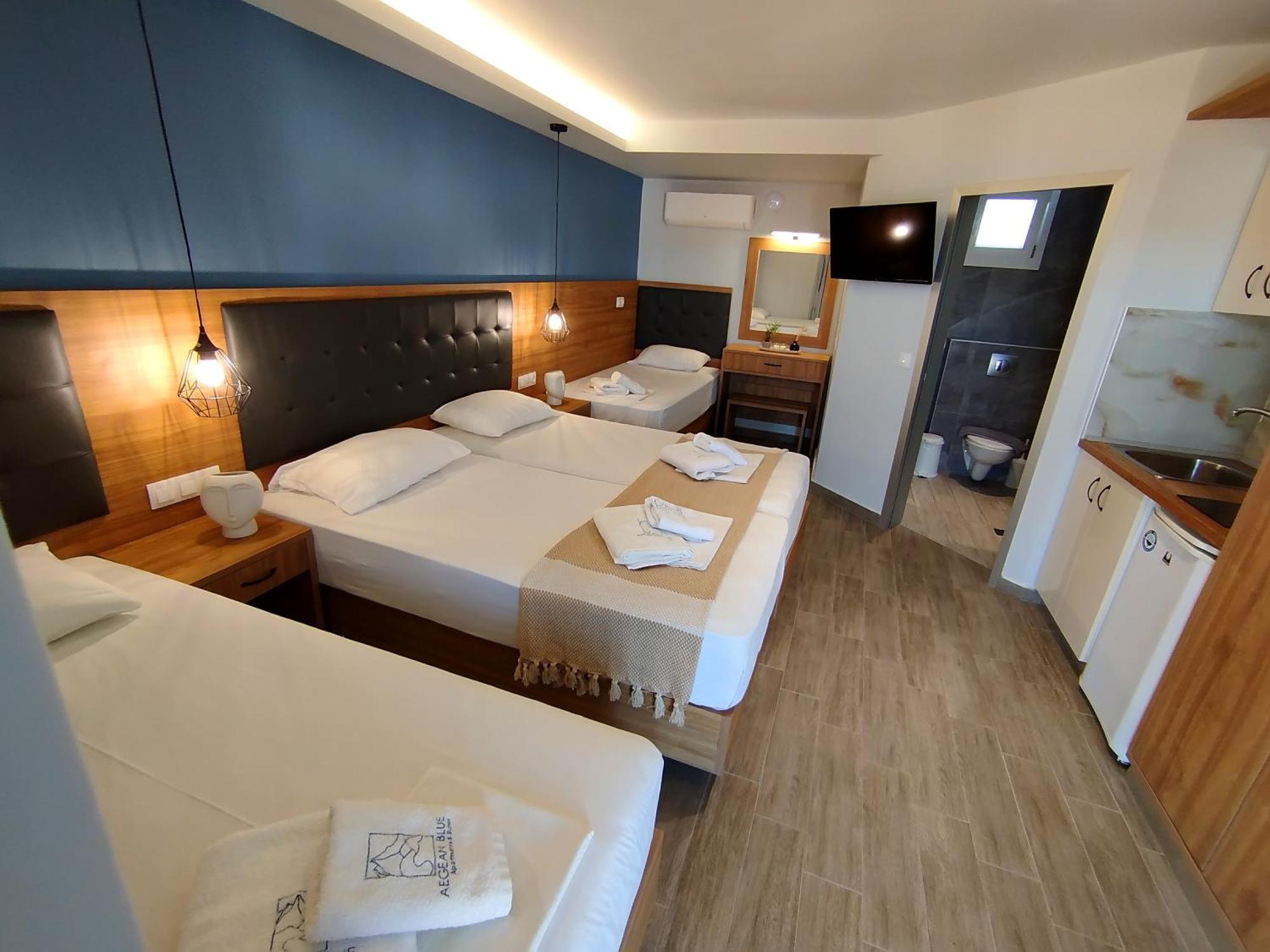 Aegean Blue Apartments & Suites Leptokaria Exteriér fotografie